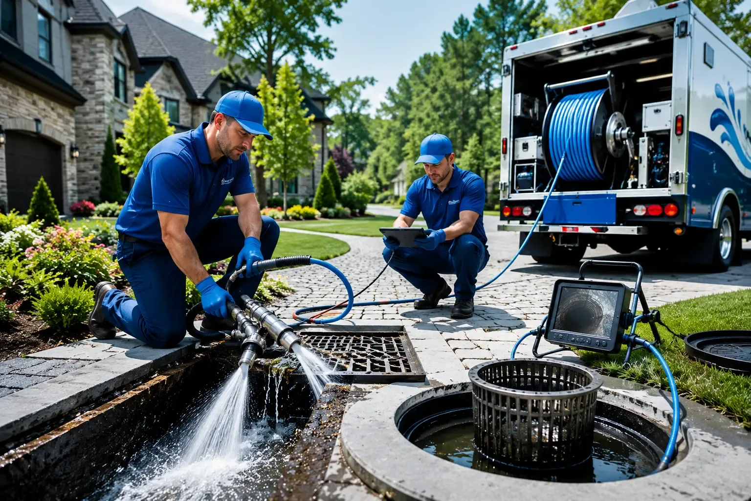 Local outdoor drain cleaning professionals in Arcadia, MI