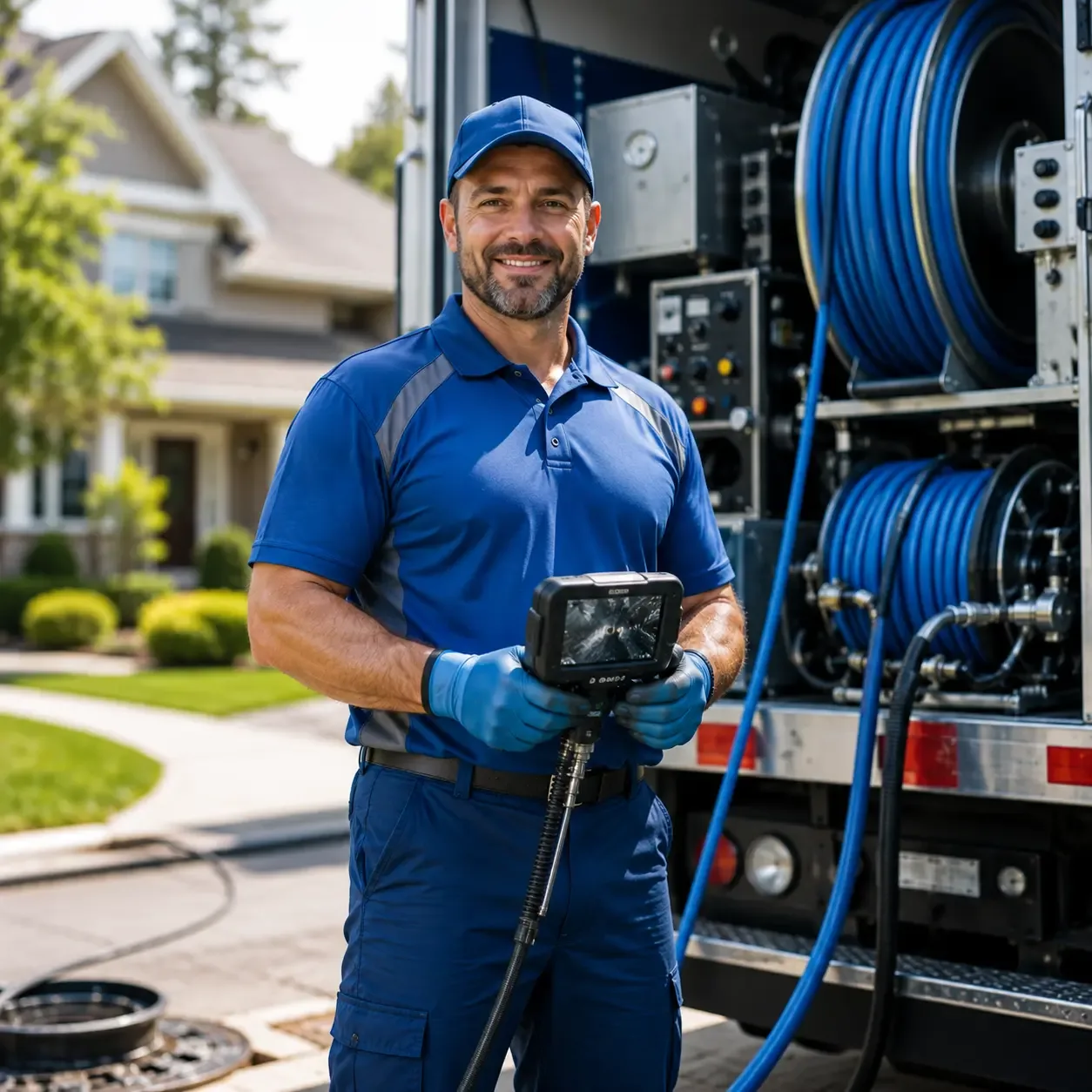 Local outdoor drain cleaning specialists in Arcadia, MI